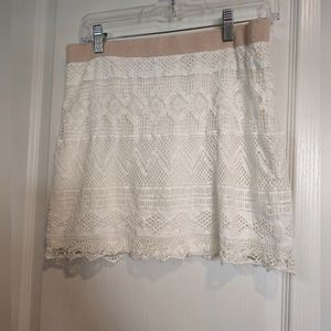 American Eagle Crochet Lace Skirt